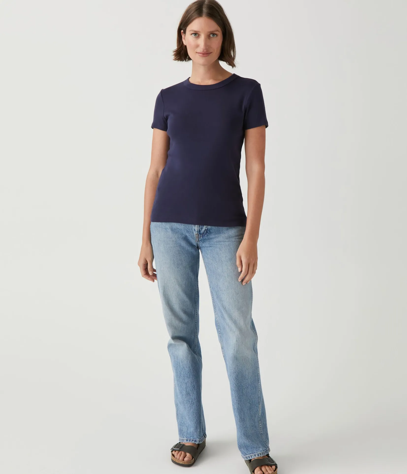lexy_tee_113.webp Michael Stars Lexy Tee- T-Shirts | 1x1 Cotton T-Shirts