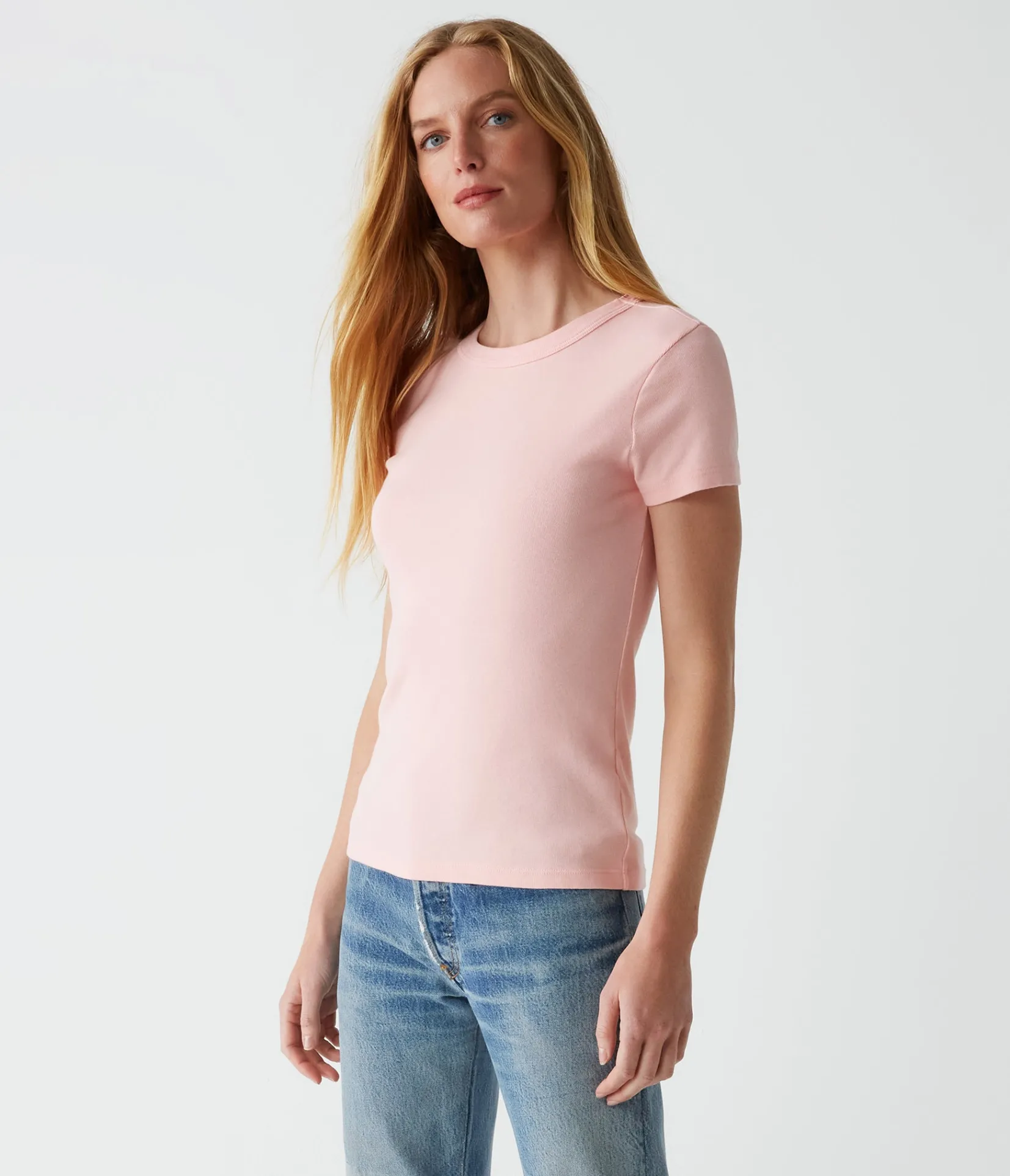 lexy_tee_130.webp Michael Stars Lexy Tee- T-Shirts | 1x1 Cotton T-Shirts