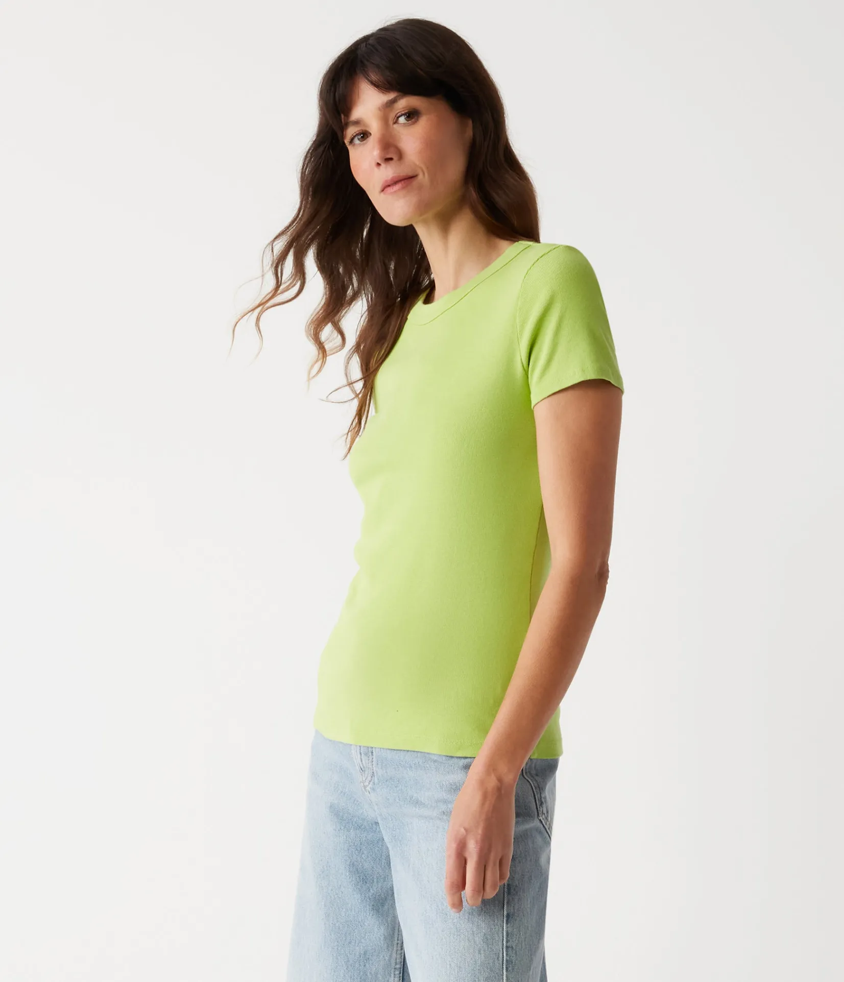lexy_tee_134.webp Michael Stars Lexy Tee- T-Shirts | 1x1 Cotton T-Shirts