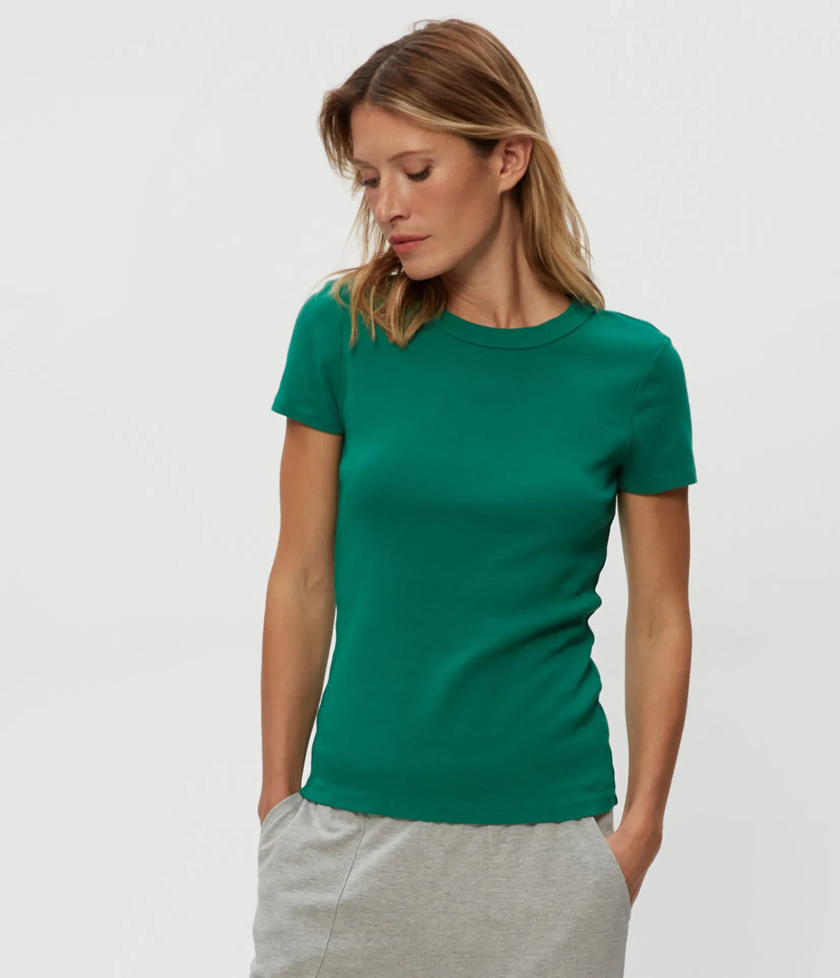 lexy_tee_26.webp Michael Stars Lexy Tee- T-Shirts | 1x1 Cotton T-Shirts