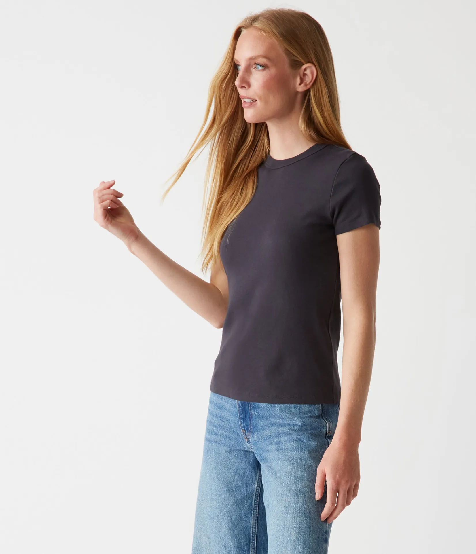 lexy_tee_46.webp Michael Stars Lexy Tee- T-Shirts | 1x1 Cotton T-Shirts