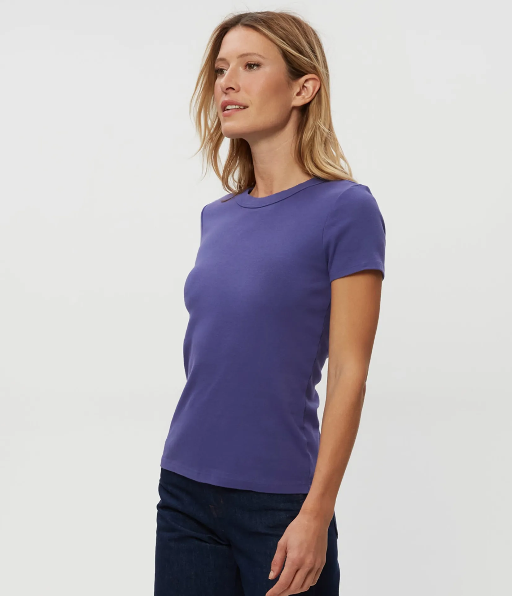 lexy_tee_62.webp Michael Stars Lexy Tee- T-Shirts | 1x1 Cotton T-Shirts