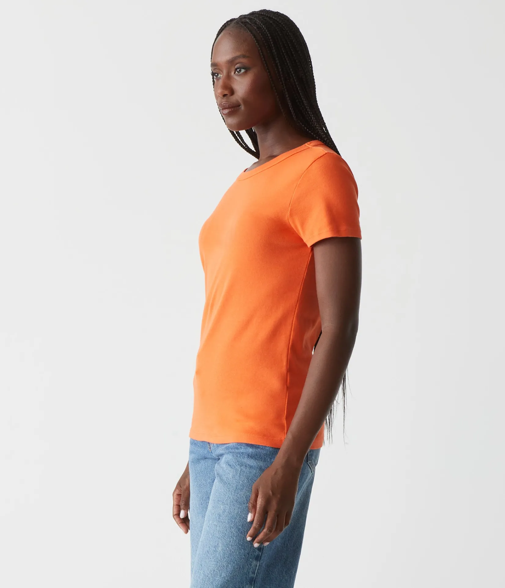 lexy_tee_78.webp Michael Stars Lexy Tee- T-Shirts | 1x1 Cotton T-Shirts
