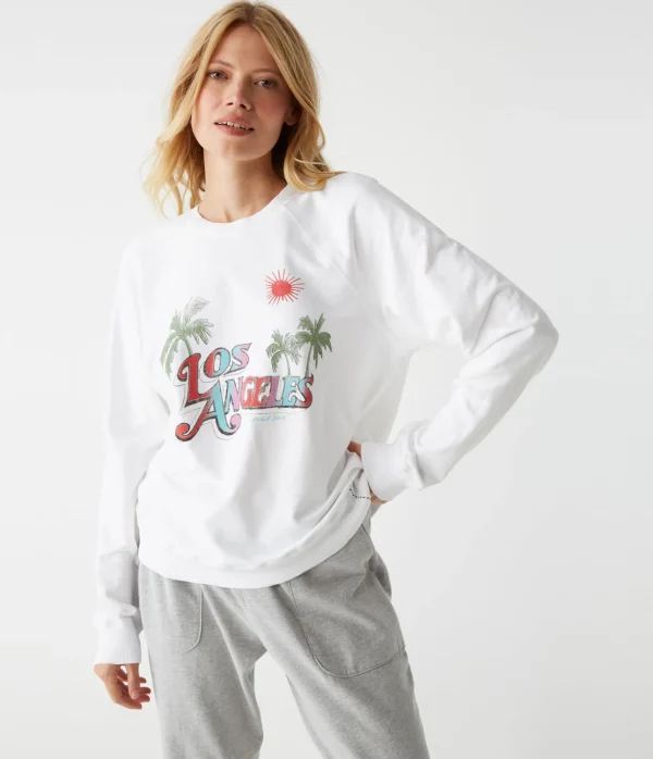 Michael Stars Los Angeles Sweatshirt- Loungewear