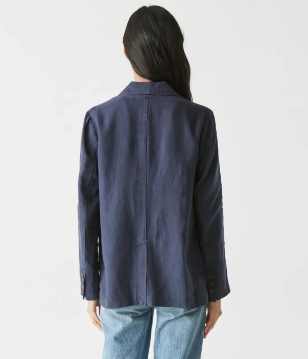 Michael Stars Lottie Linen Blazer- Blazers, Jackets & Outerwear