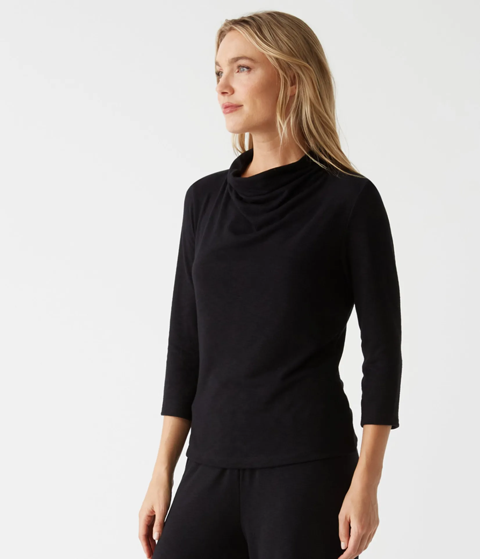 lynn_cowl_neck_top_2.webp Michael Stars Lynn Cowl Neck Top- Tops, Blouses & Shirts | T-Shirts