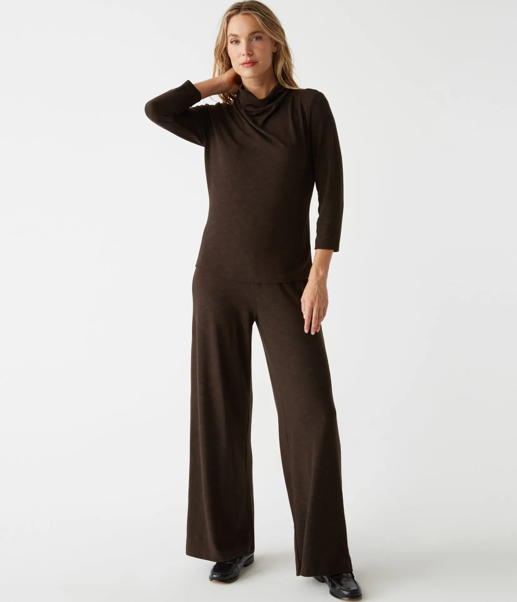lynn_cowl_neck_top_5.webp Michael Stars Lynn Cowl Neck Top- Tops, Blouses & Shirts | T-Shirts