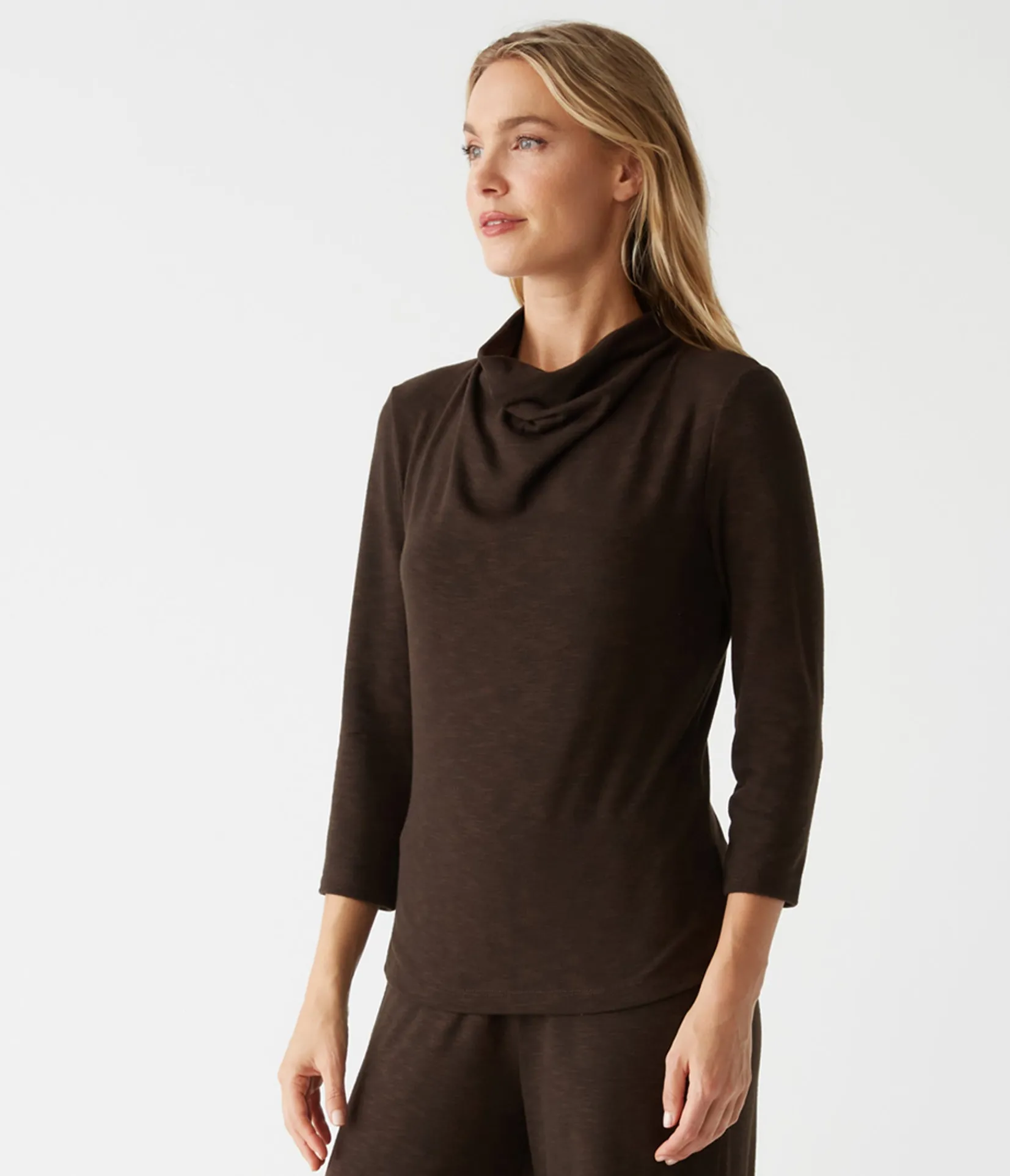 lynn_cowl_neck_top_6.webp Michael Stars Lynn Cowl Neck Top- Tops, Blouses & Shirts | T-Shirts