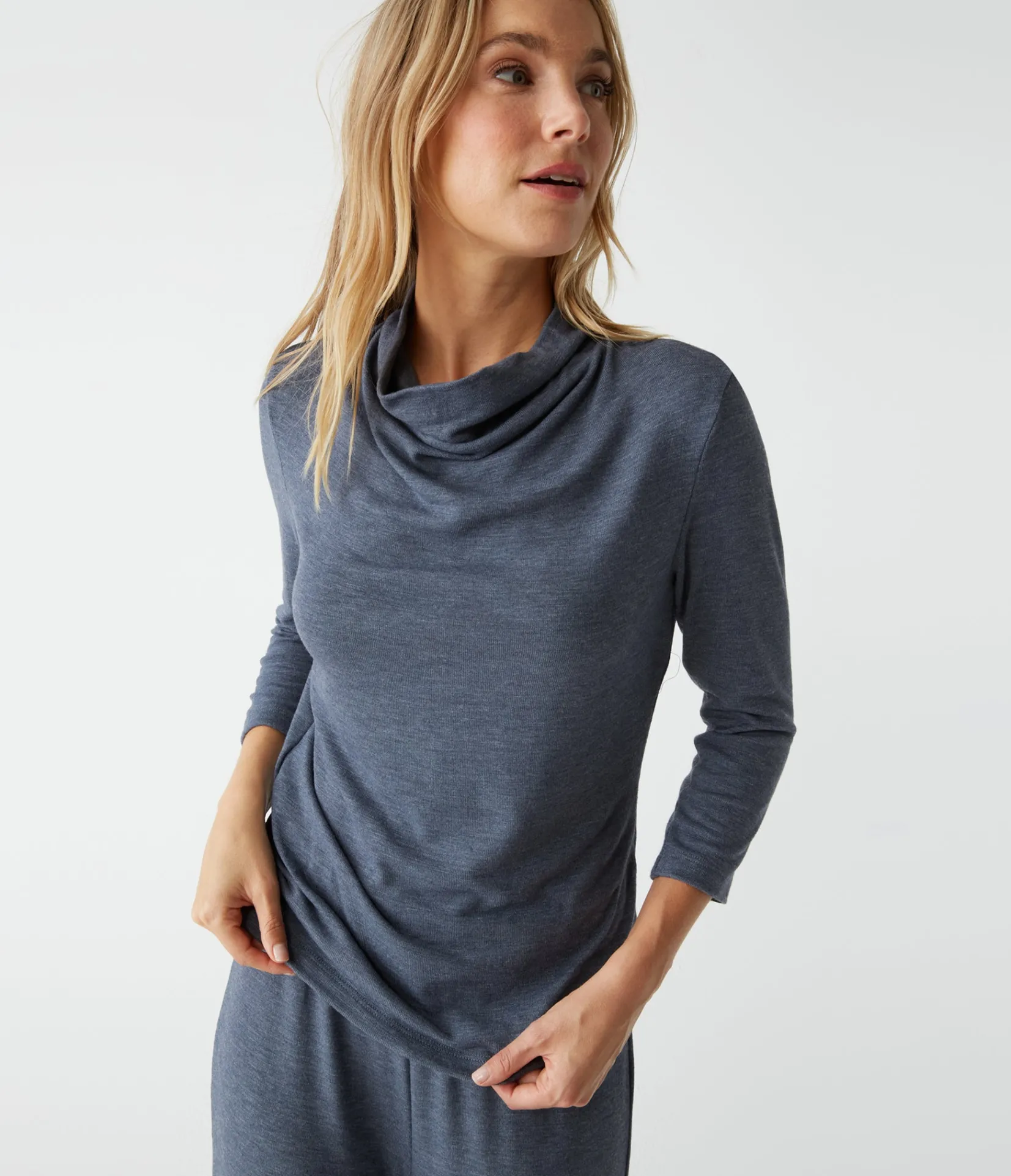 lynn_cowl_neck_top_8.webp Michael Stars Lynn Cowl Neck Top- Tops, Blouses & Shirts | T-Shirts