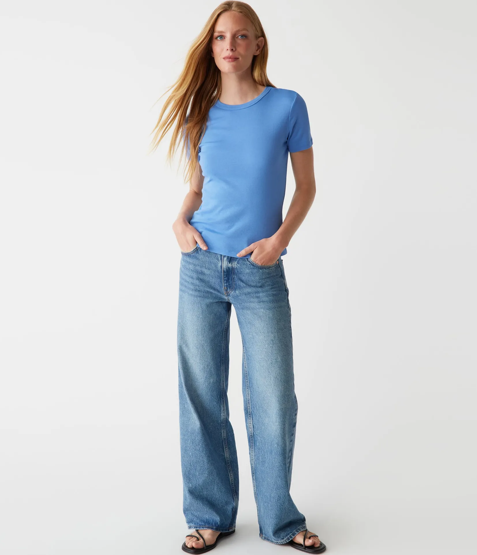 mady_supima_tee_33.webp Michael Stars Mady Supima Tee- T-Shirts | Supima Cotton T-Shirts