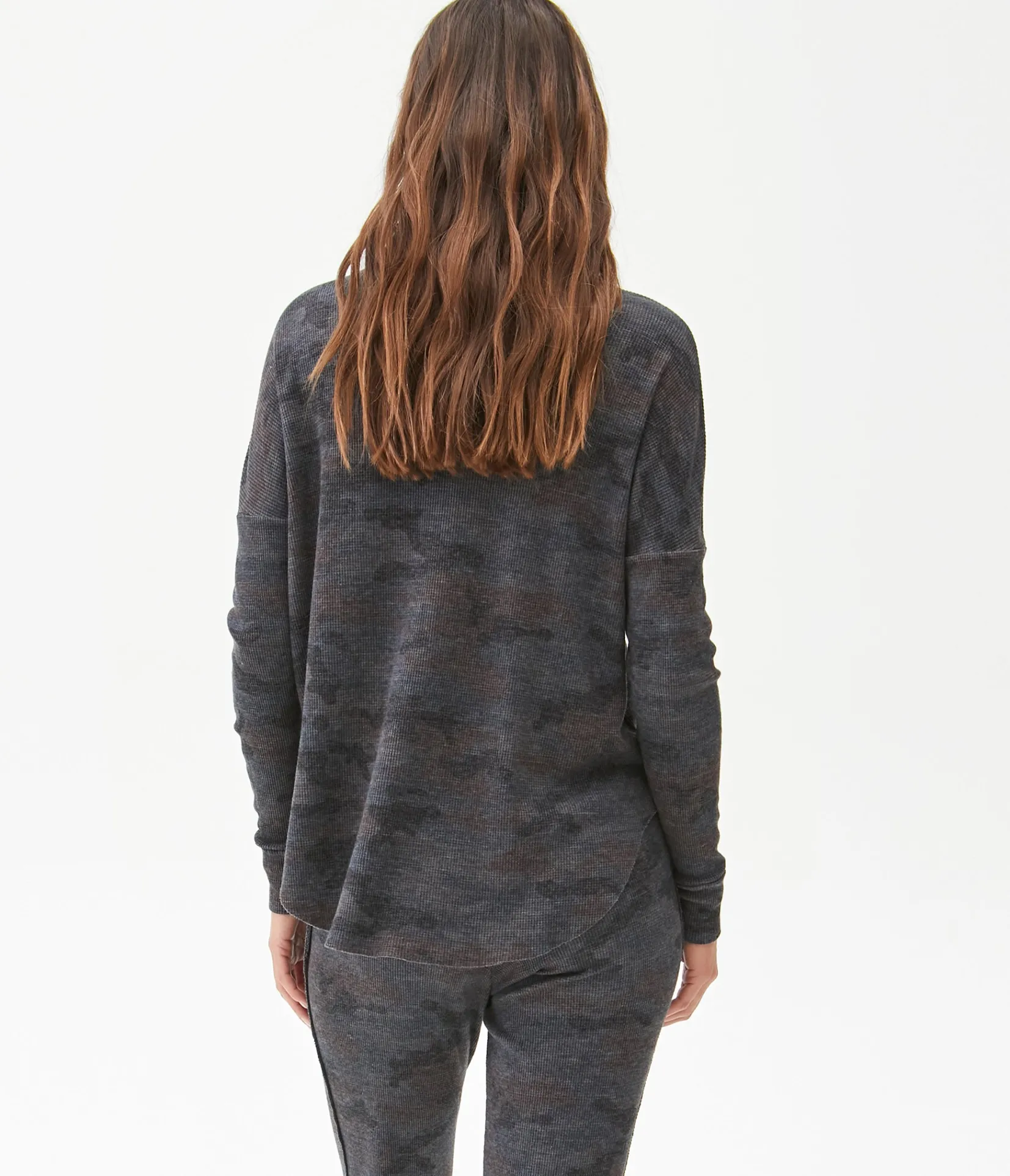 marcy_camo_tunic_10.webp Michael Stars Marcy Camo Tunic- T-Shirts | Loungewear