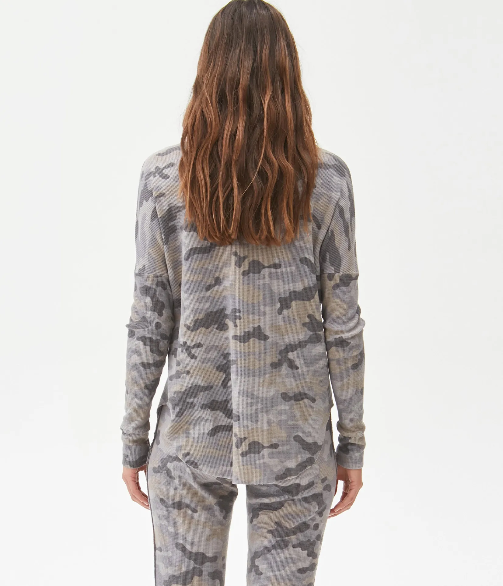 marcy_camo_tunic_13.webp Michael Stars Marcy Camo Tunic- T-Shirts | Loungewear