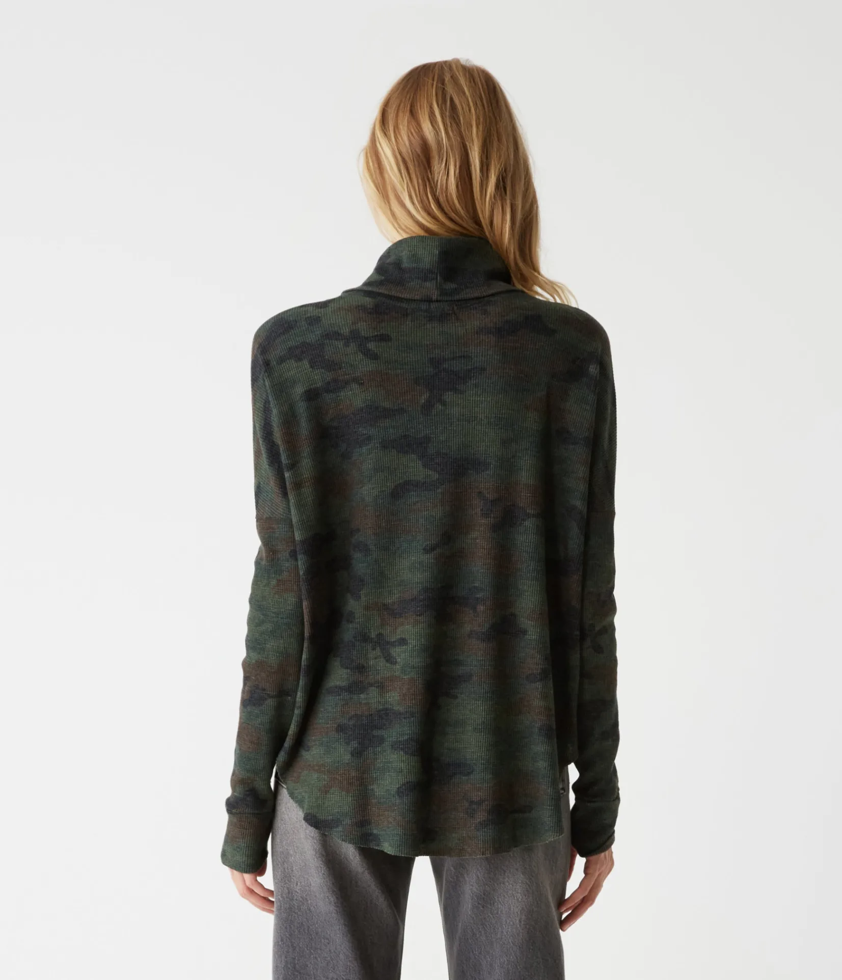 marcy_camo_tunic_7.webp Michael Stars Marcy Camo Tunic- T-Shirts | Loungewear