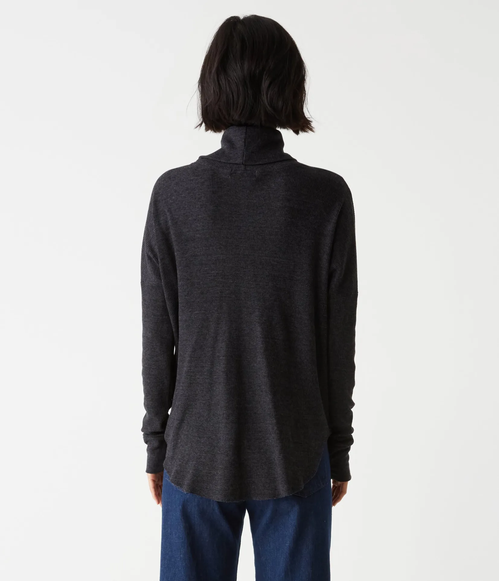 marcy_thermal_tunic_12.webp Michael Stars Marcy Thermal Tunic- T-Shirts | Loungewear