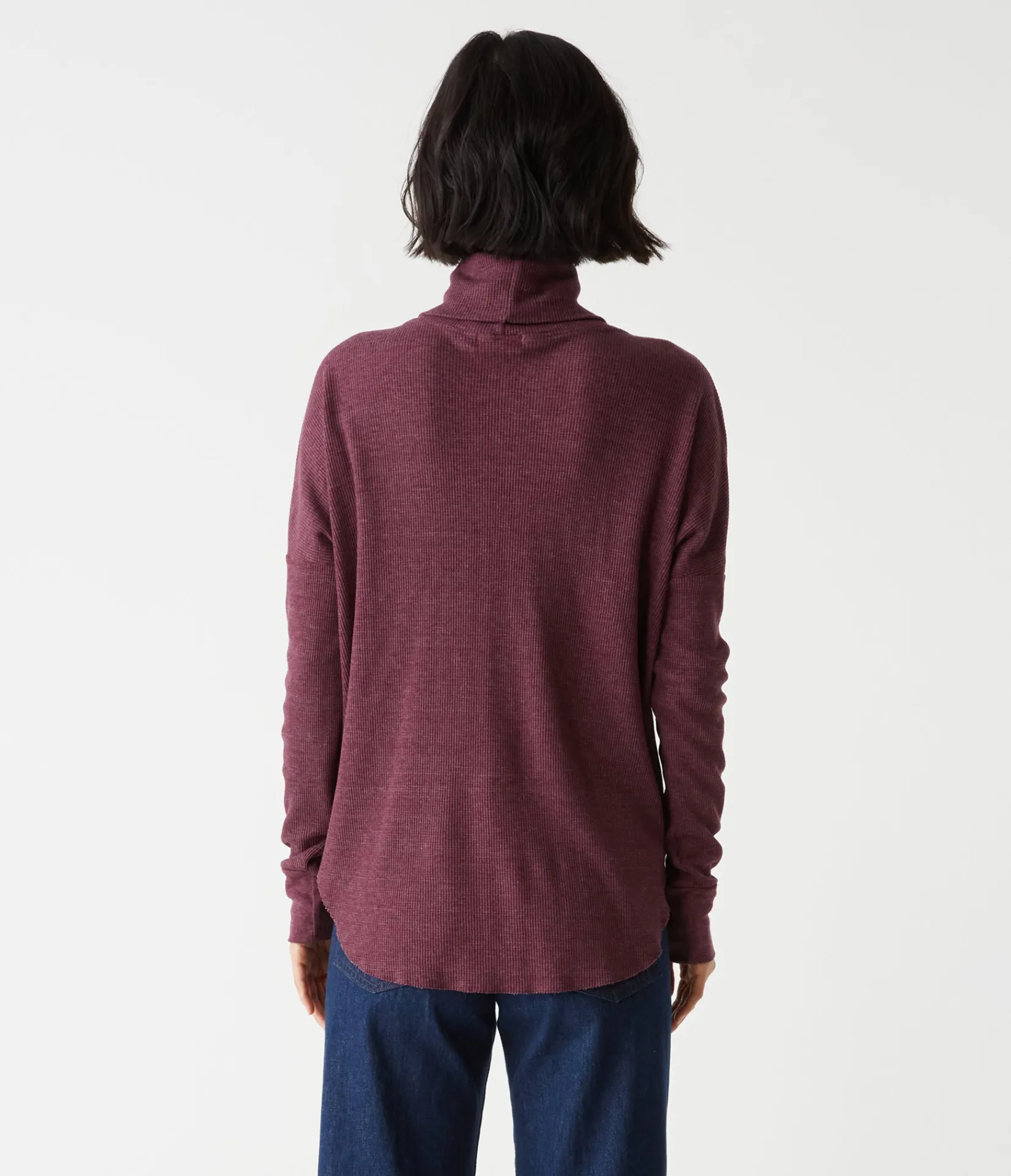 marcy_thermal_tunic_15.webp Michael Stars Marcy Thermal Tunic- T-Shirts | Loungewear