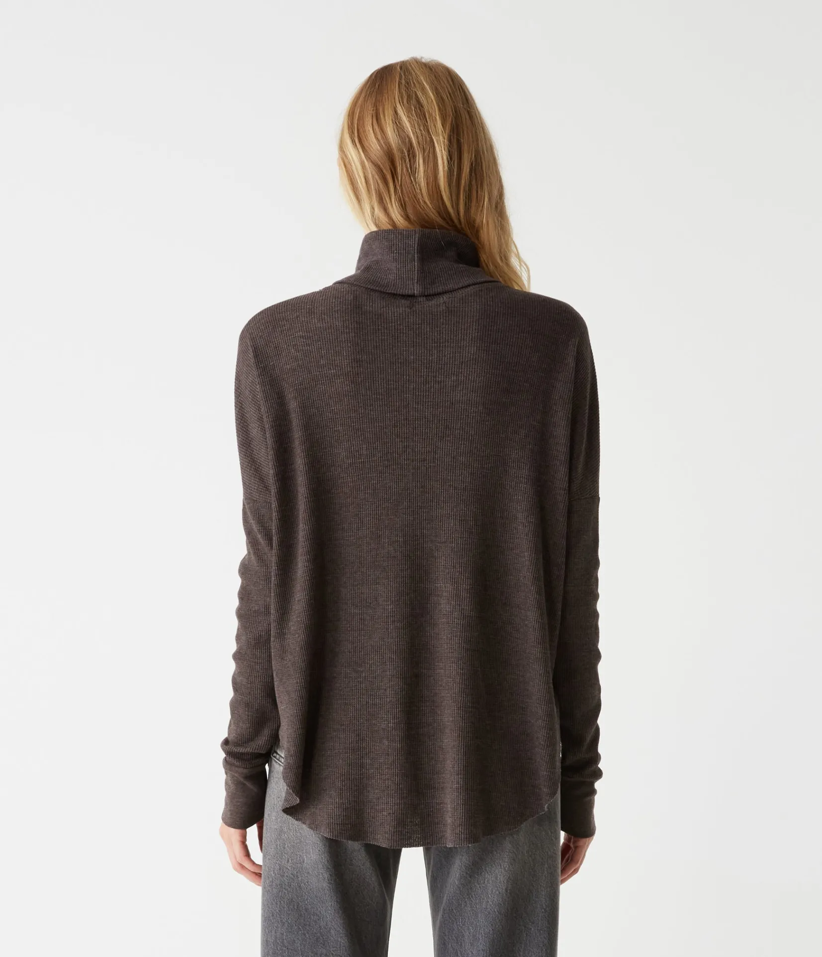 marcy_thermal_tunic_19.webp Michael Stars Marcy Thermal Tunic- T-Shirts | Loungewear