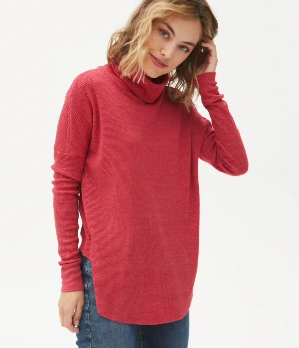 Michael Stars Marcy Thermal Tunic- T-Shirts | Loungewear