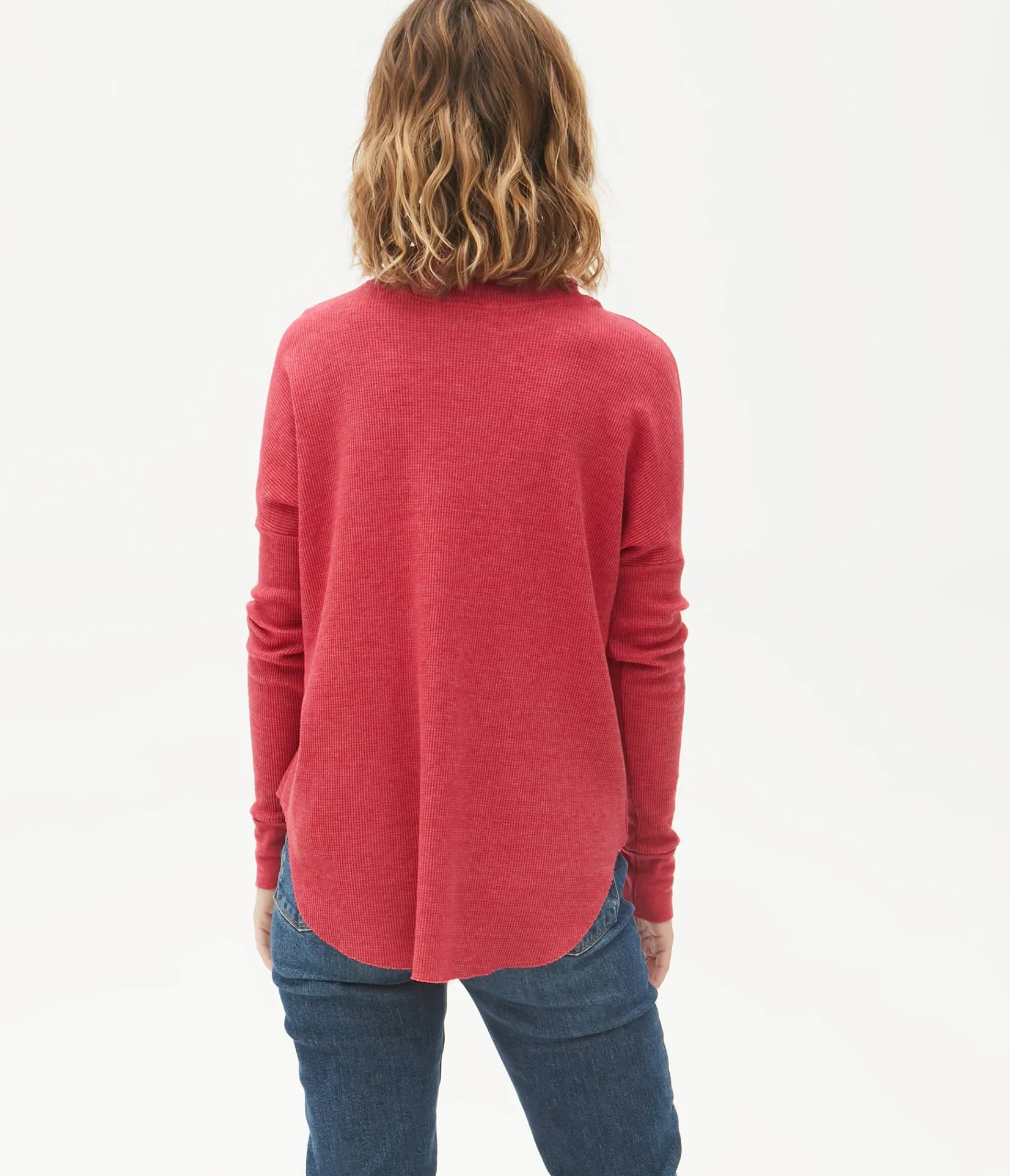 marcy_thermal_tunic_25.webp Michael Stars Marcy Thermal Tunic- T-Shirts | Loungewear