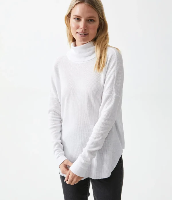 Michael Stars Marcy Thermal Tunic- T-Shirts | Loungewear
