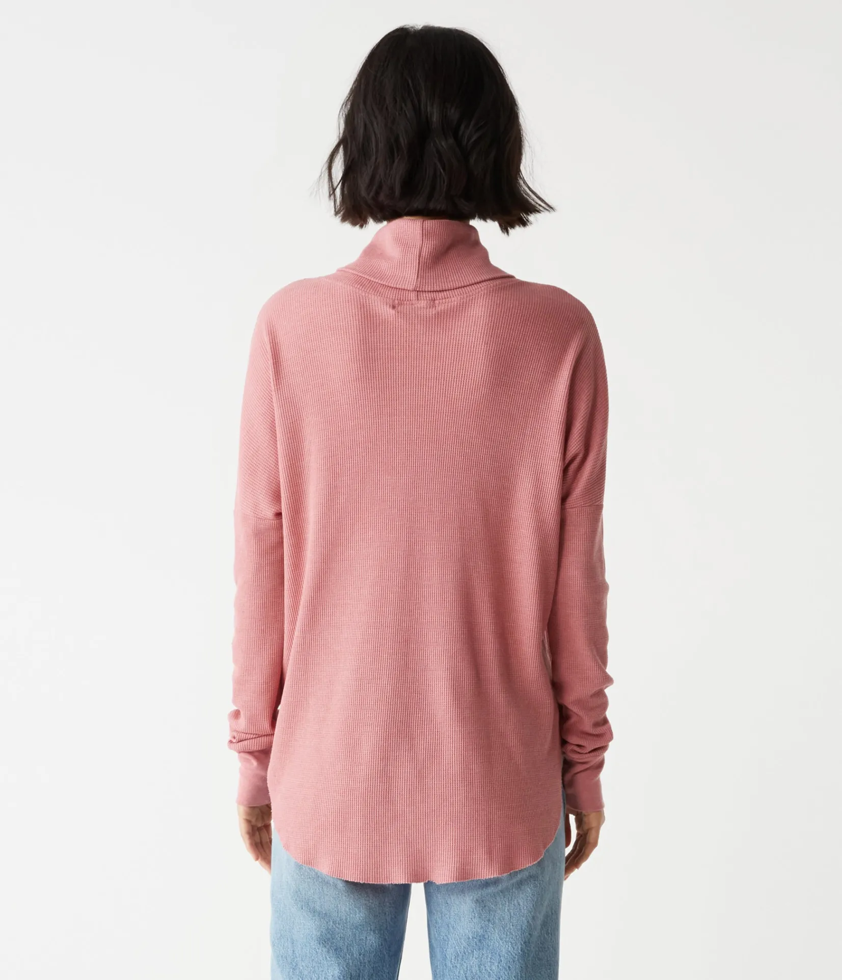marcy_thermal_tunic_3.webp Michael Stars Marcy Thermal Tunic- T-Shirts | Loungewear