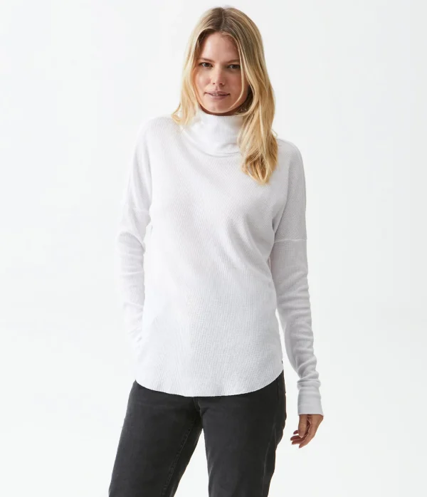 Michael Stars Marcy Thermal Tunic- T-Shirts | Loungewear