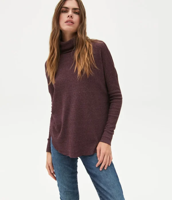 Michael Stars Marcy Thermal Tunic- T-Shirts | Loungewear