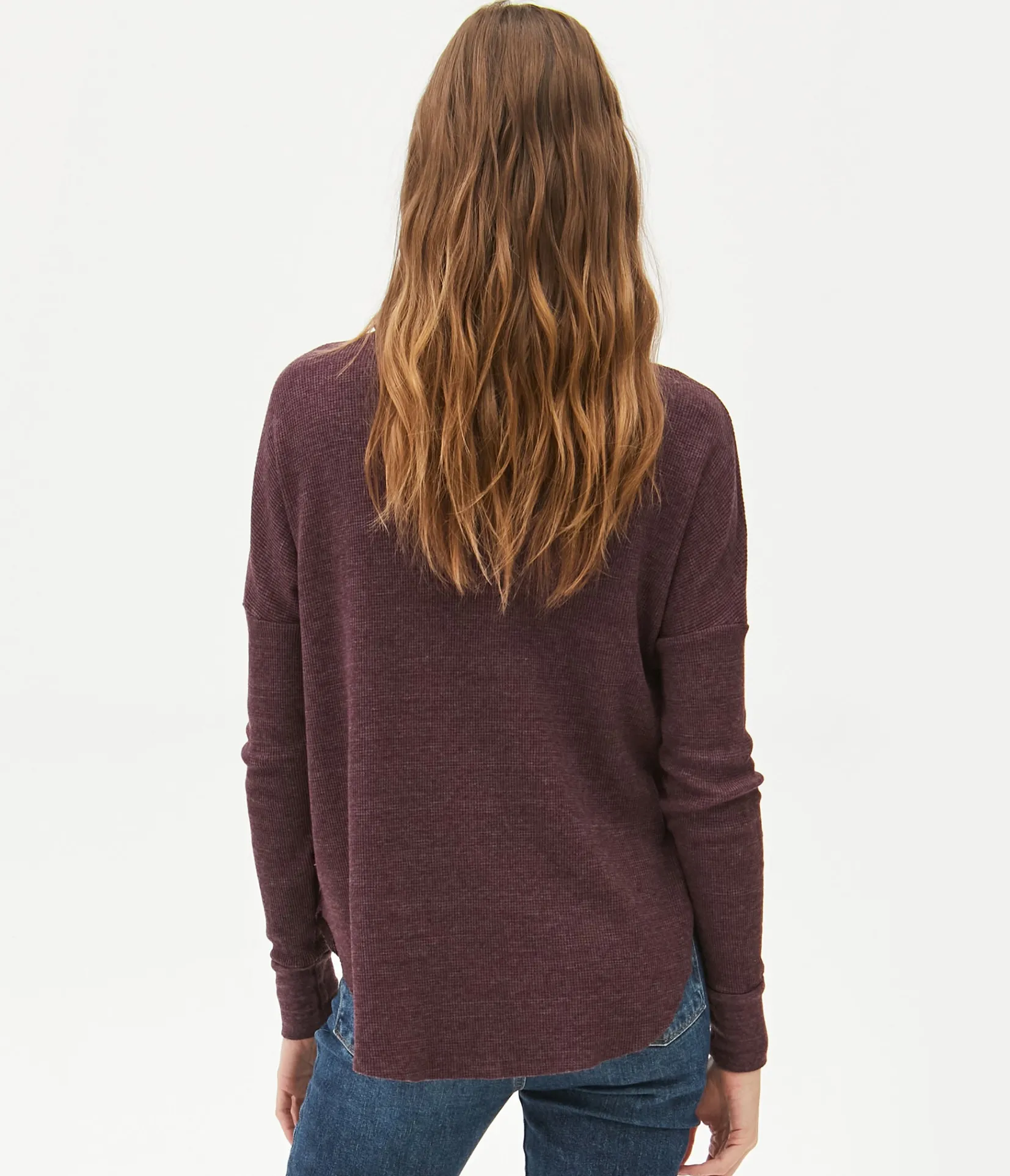 marcy_thermal_tunic_39.webp Michael Stars Marcy Thermal Tunic- T-Shirts | Loungewear