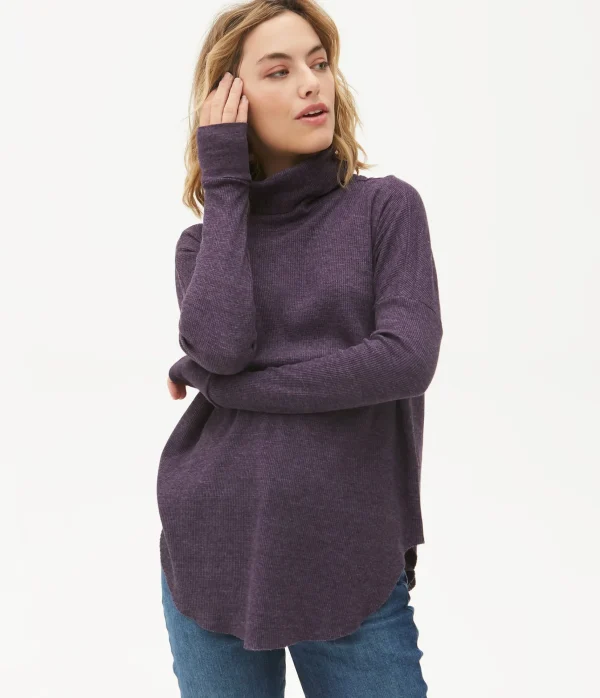 Michael Stars Marcy Thermal Tunic- T-Shirts | Loungewear