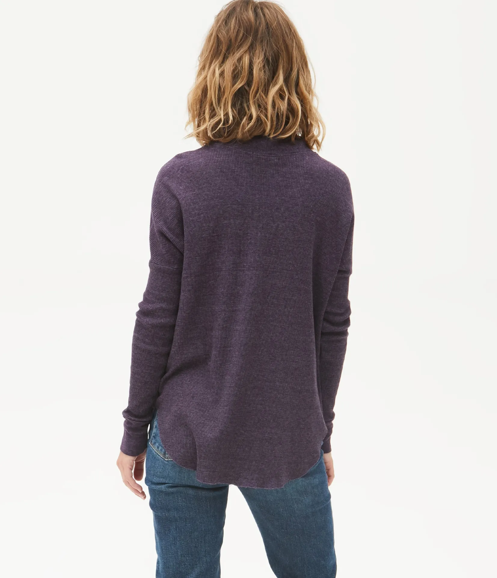 marcy_thermal_tunic_42.webp Michael Stars Marcy Thermal Tunic- T-Shirts | Loungewear