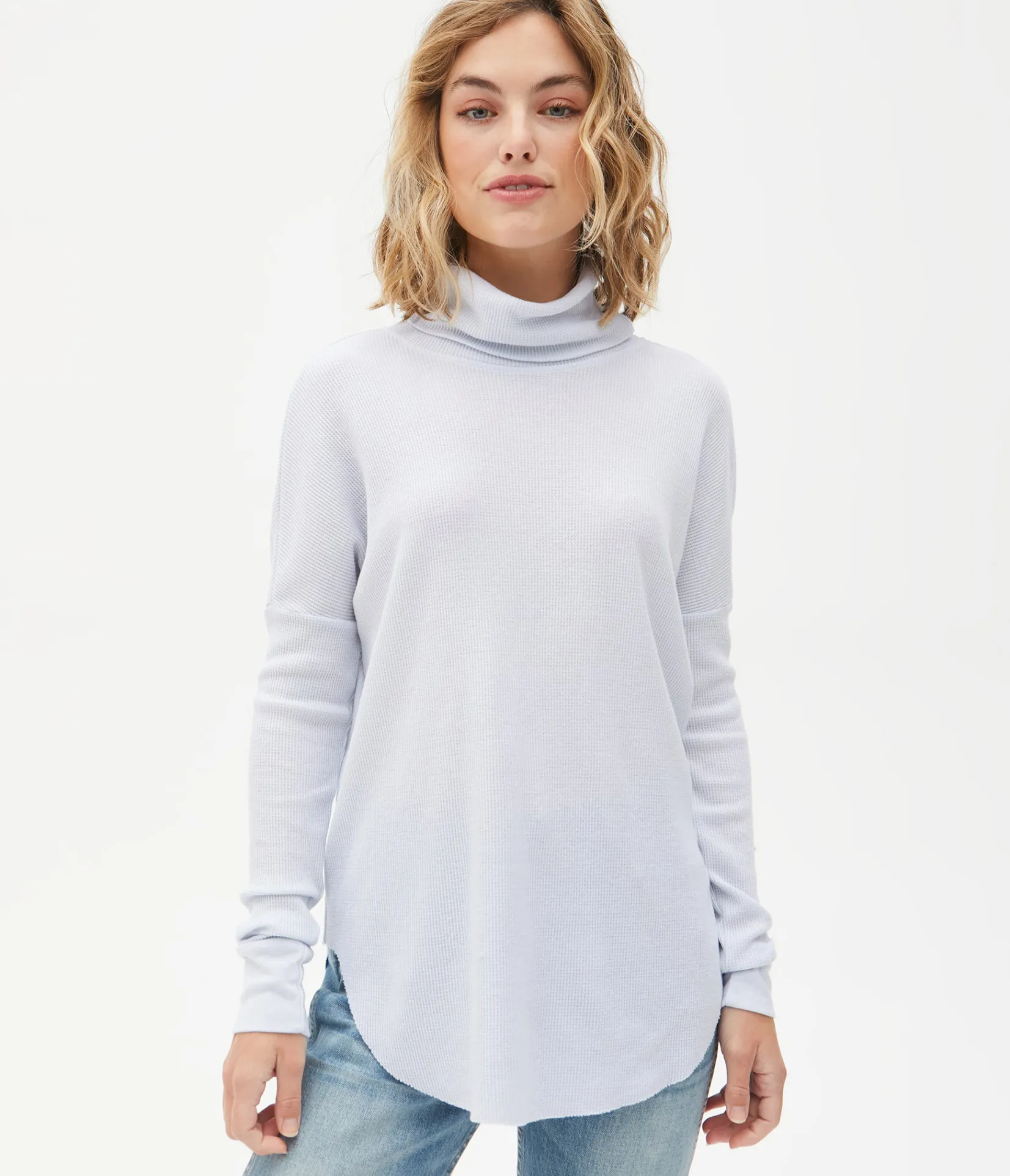 marcy_thermal_tunic_44.webp Michael Stars Marcy Thermal Tunic- T-Shirts | Loungewear