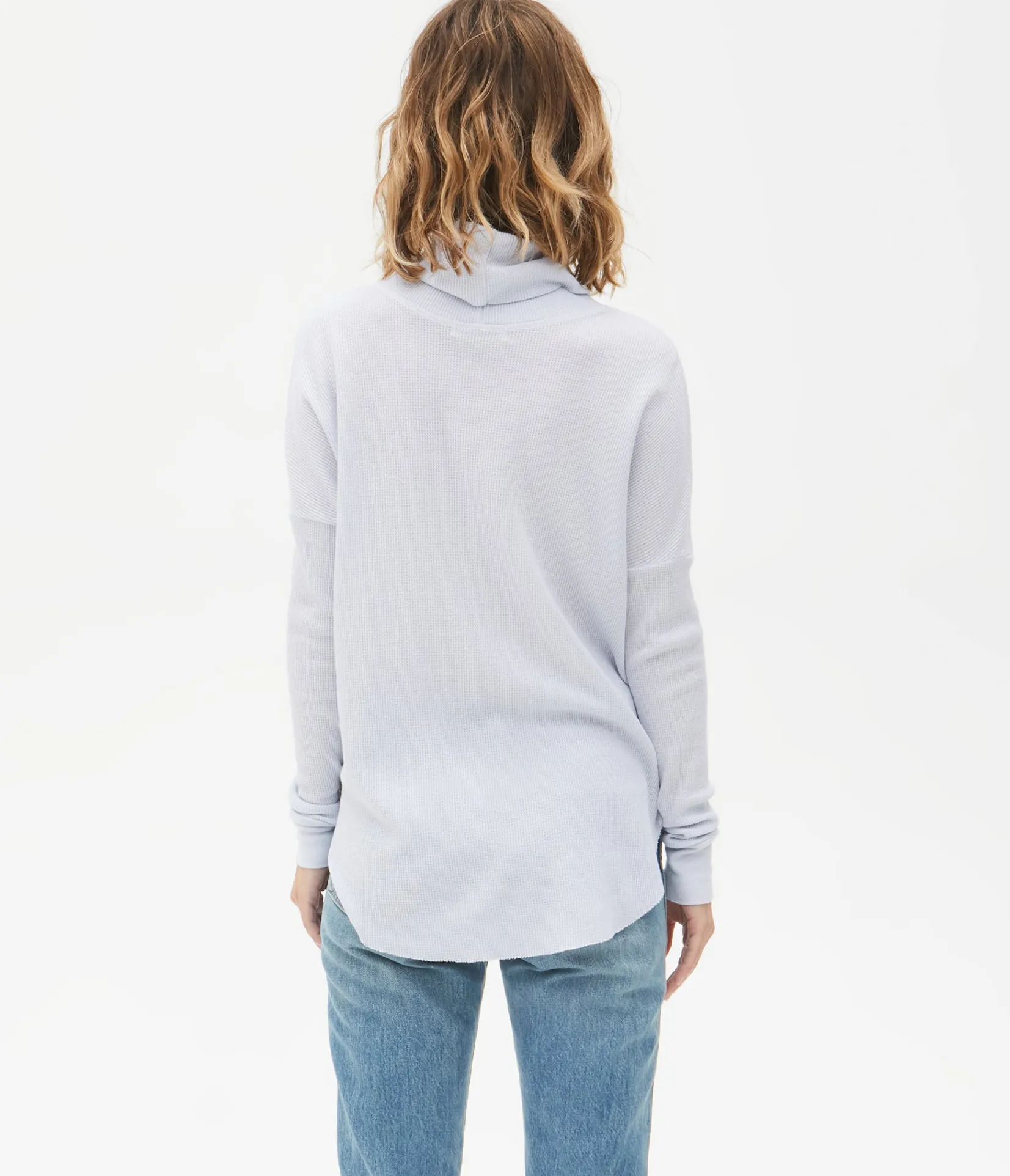 marcy_thermal_tunic_45.webp Michael Stars Marcy Thermal Tunic- T-Shirts | Loungewear