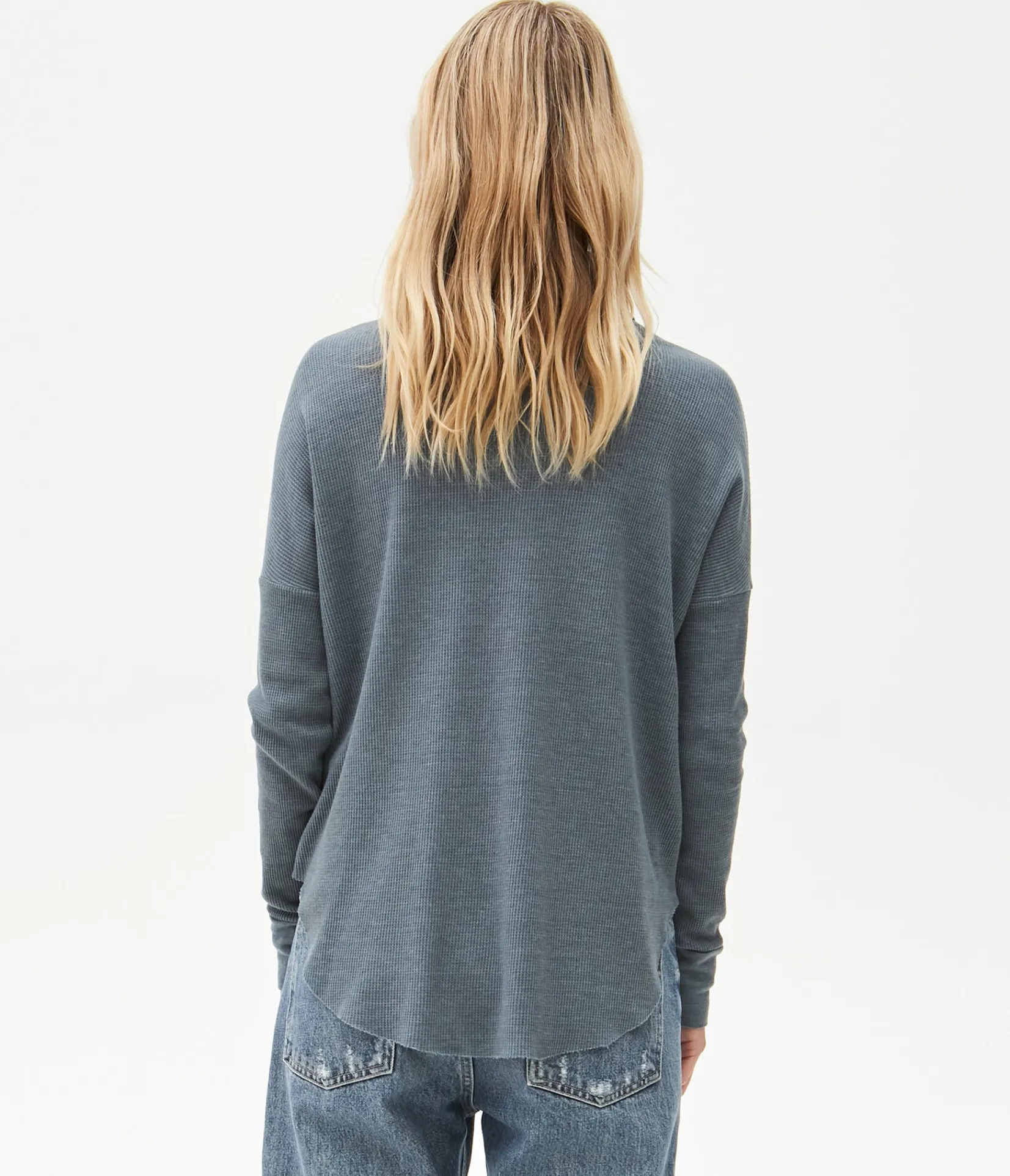 marcy_thermal_tunic_48.webp Michael Stars Marcy Thermal Tunic- T-Shirts | Loungewear