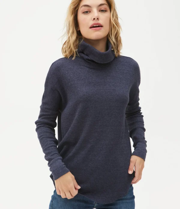 Michael Stars Marcy Thermal Tunic- T-Shirts | Loungewear