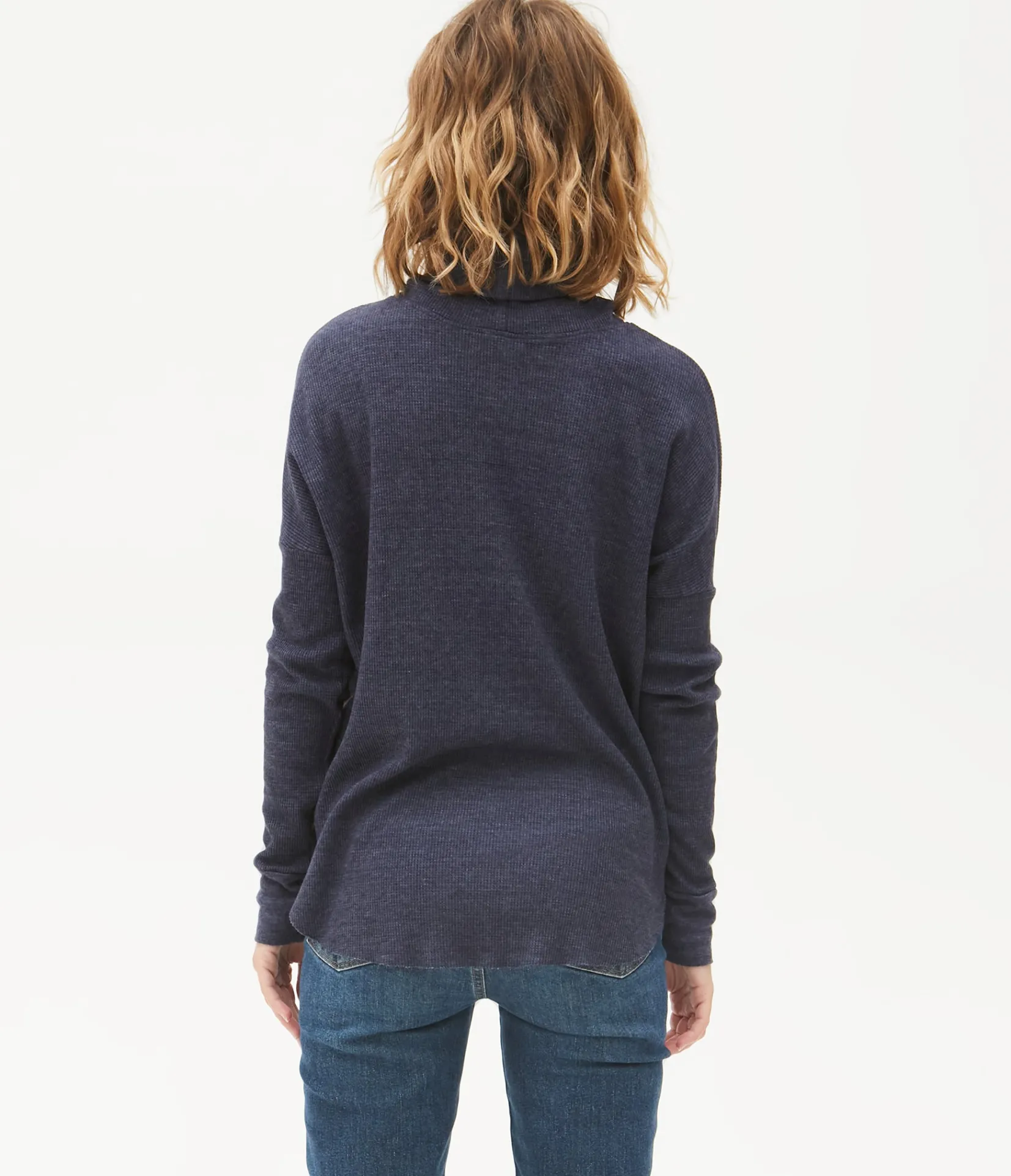 marcy_thermal_tunic_51.webp Michael Stars Marcy Thermal Tunic- T-Shirts | Loungewear