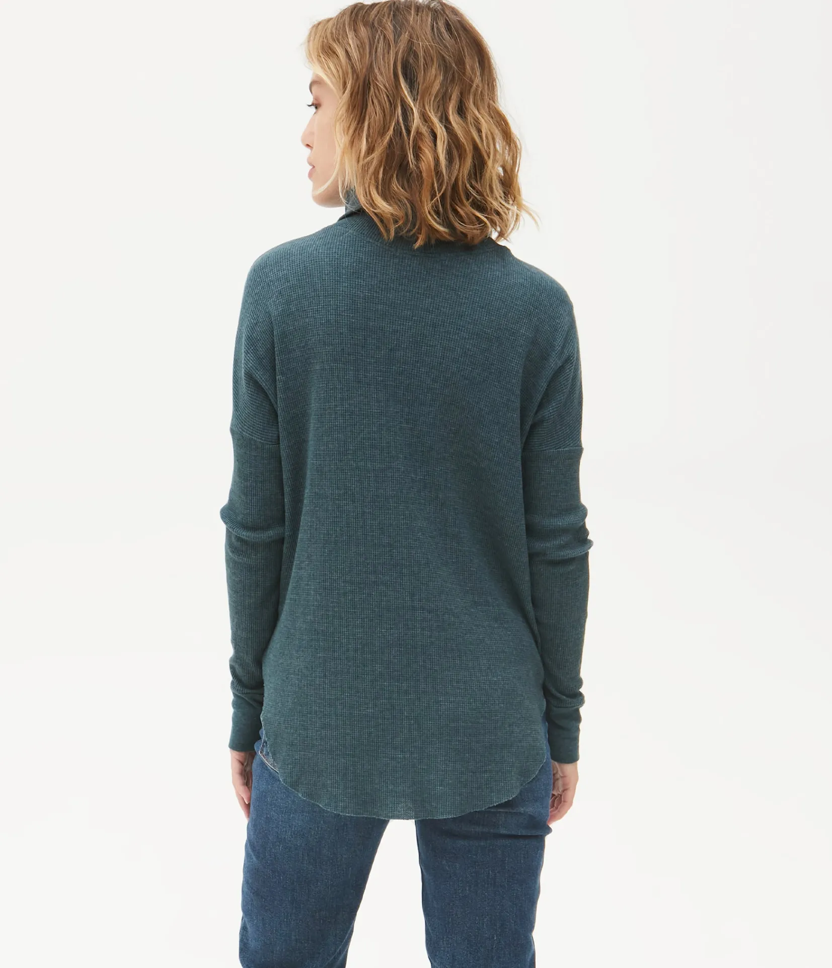 marcy_thermal_tunic_53.webp Michael Stars Marcy Thermal Tunic- T-Shirts | Loungewear