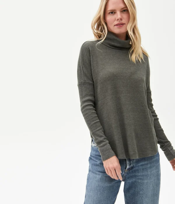 Michael Stars Marcy Thermal Tunic- T-Shirts | Loungewear