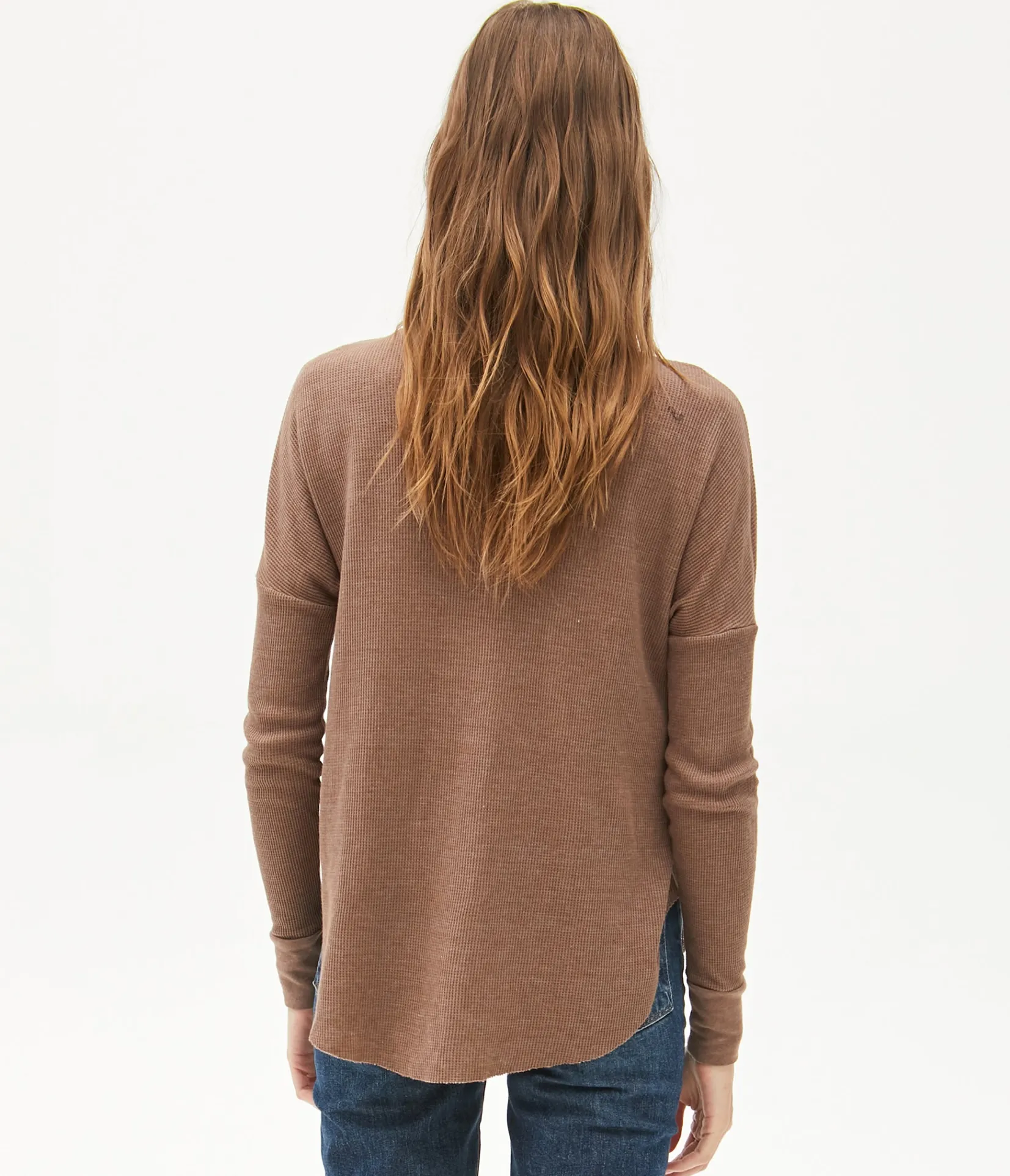 marcy_thermal_tunic_58.webp Michael Stars Marcy Thermal Tunic- T-Shirts | Loungewear