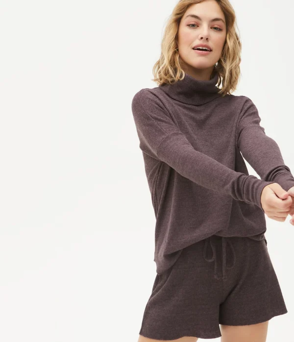 Michael Stars Marcy Thermal Tunic- T-Shirts | Loungewear