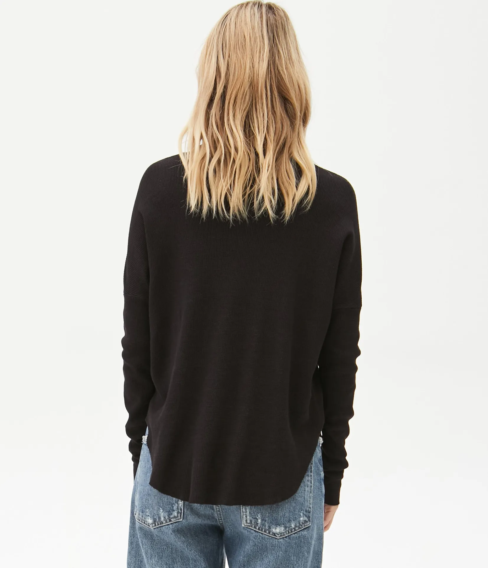 marcy_thermal_tunic_64.webp Michael Stars Marcy Thermal Tunic- T-Shirts | Loungewear