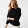 Michael Stars Maude Mock Neck Cashmere Sweater- Sweaters & Cardigans