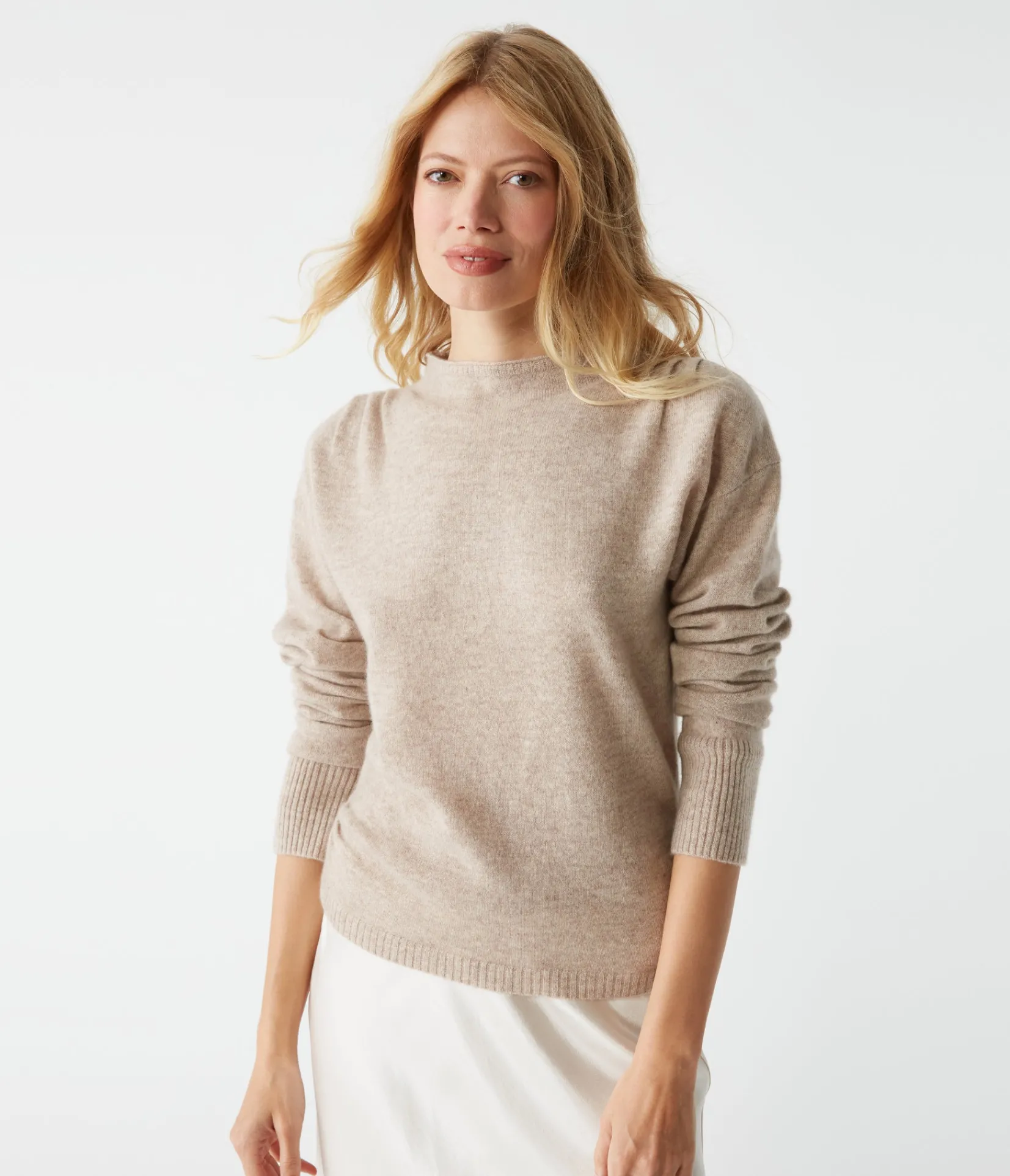 maude_mock_neck_cashmere_sweater_12.webp Michael Stars Maude Mock Neck Cashmere Sweater- Sweaters & Cardigans