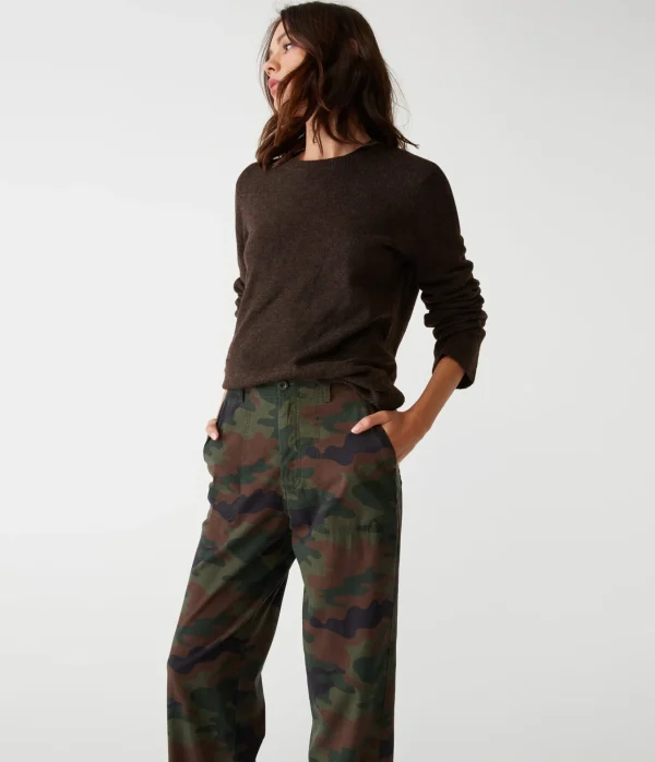 Michael Stars Maxine Twill Camo Convertible Pant- Pants, Shorts & Skirts