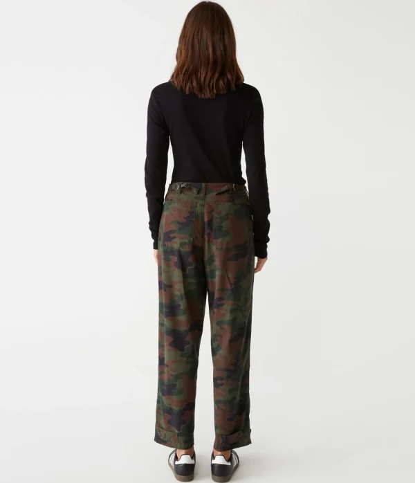 Michael Stars Maxine Twill Camo Convertible Pant- Pants, Shorts & Skirts