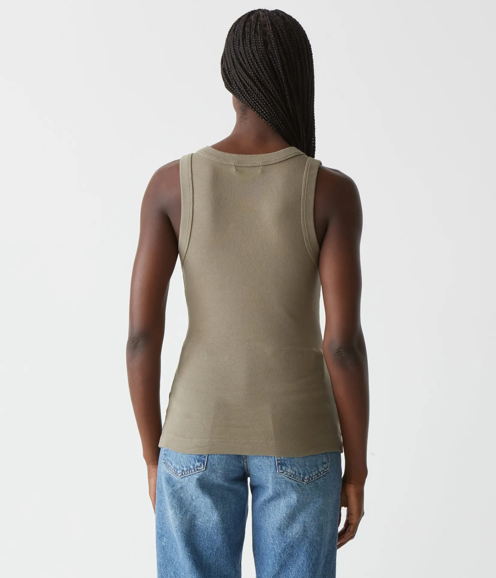 maya_vneck_tank_11.webp Michael Stars Maya V-Neck Tank- Tank Tops | 1x1 Cotton T-Shirts