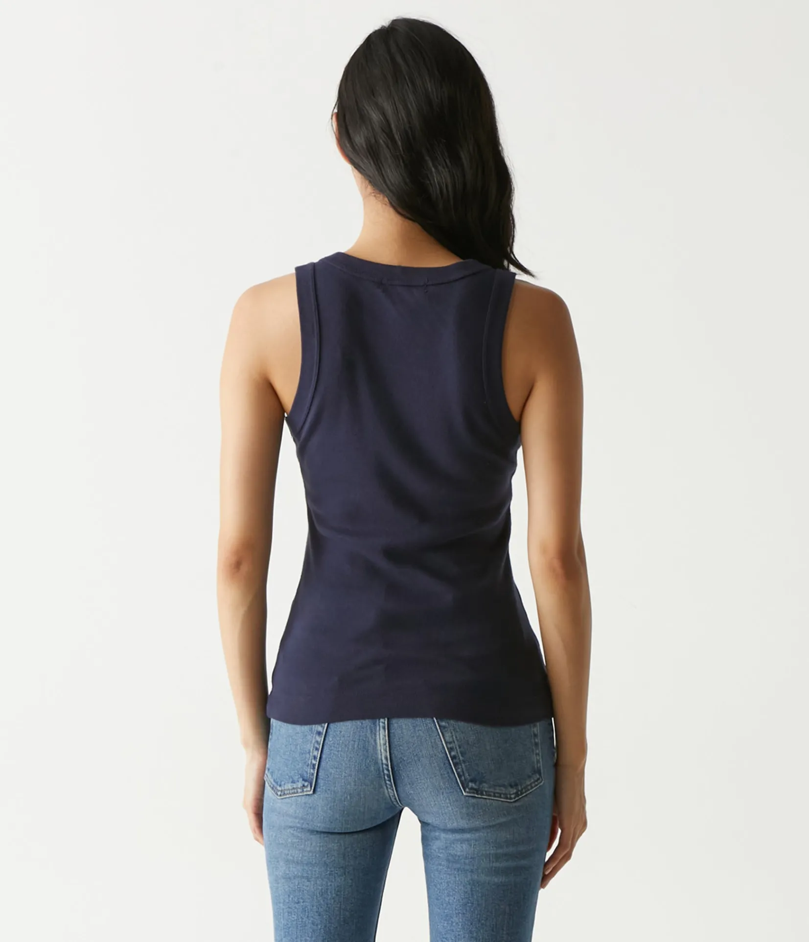 maya_vneck_tank_23.webp Michael Stars Maya V-Neck Tank- Tank Tops | 1x1 Cotton T-Shirts