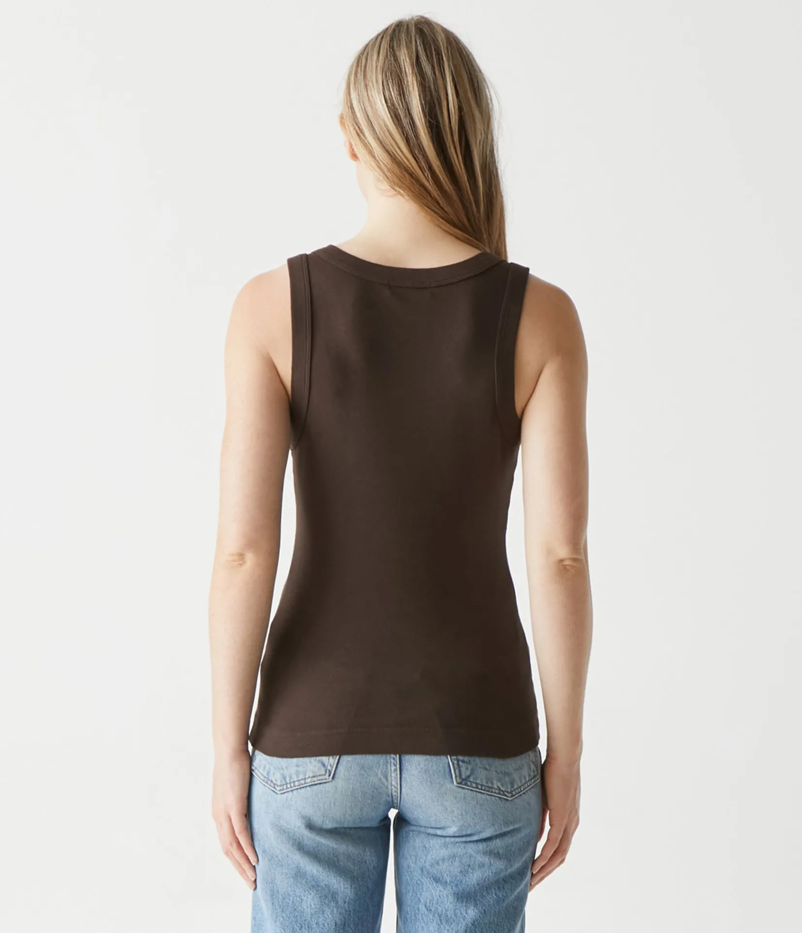maya_vneck_tank_31.webp Michael Stars Maya V-Neck Tank- Tank Tops | 1x1 Cotton T-Shirts