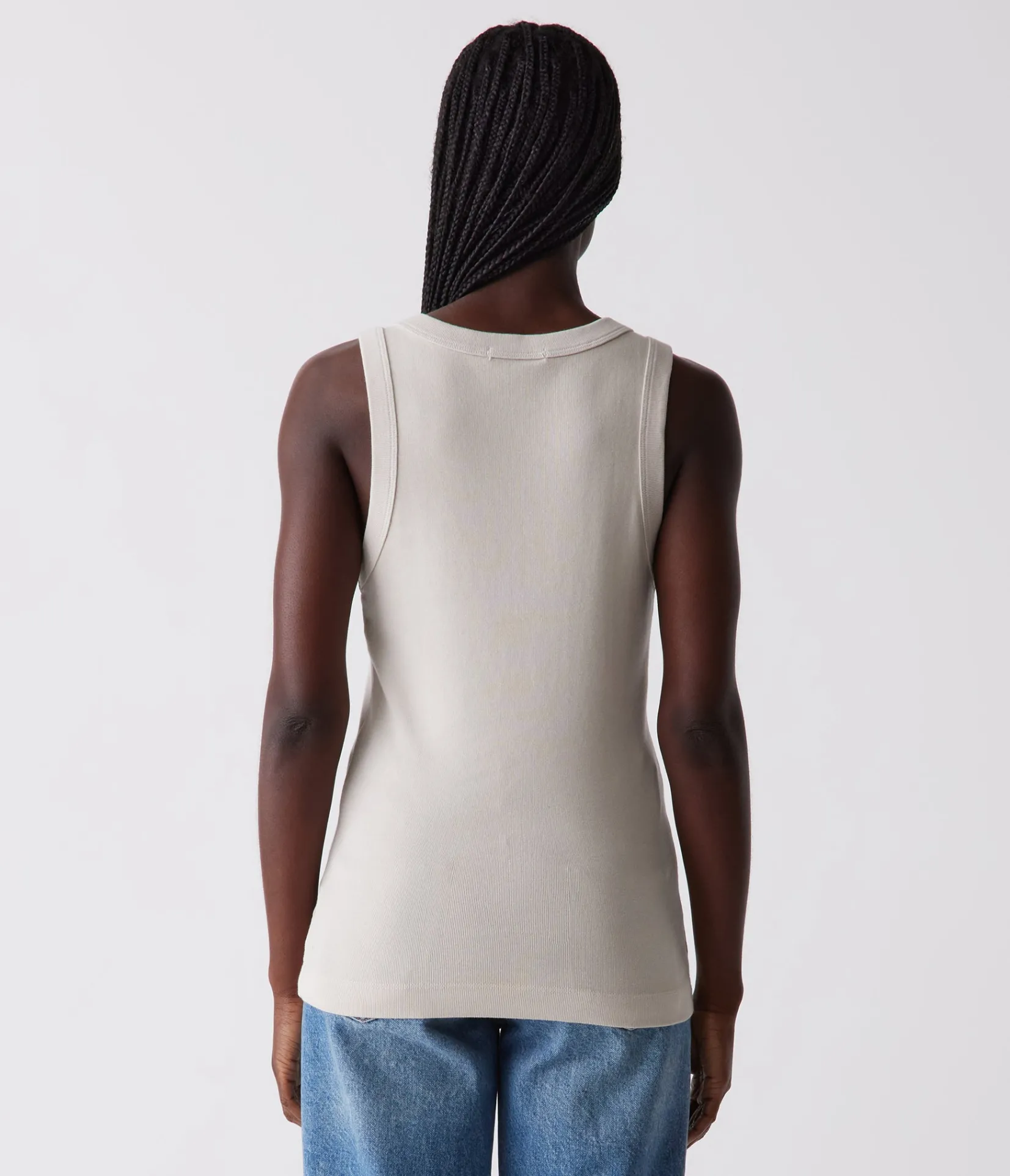 maya_vneck_tank_67.webp Michael Stars Maya V-Neck Tank- Tank Tops | 1x1 Cotton T-Shirts