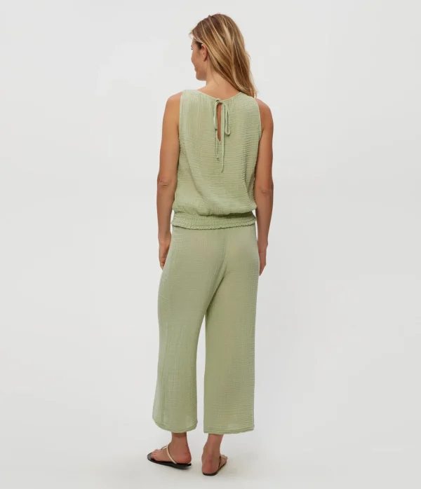 Michael Stars Medina Cropped Gauze Pant- Pants, Shorts & Skirts