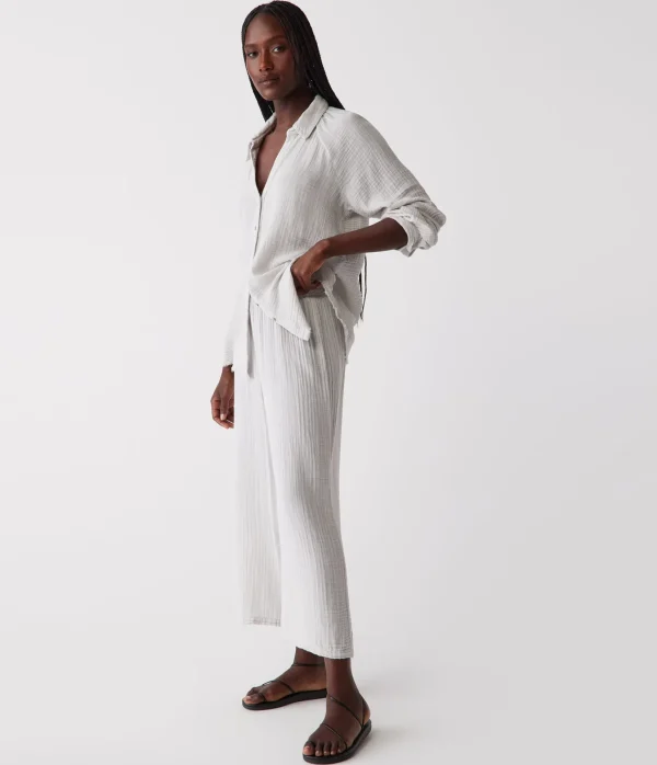 Michael Stars Medina Cropped Gauze Pant- Pants, Shorts & Skirts
