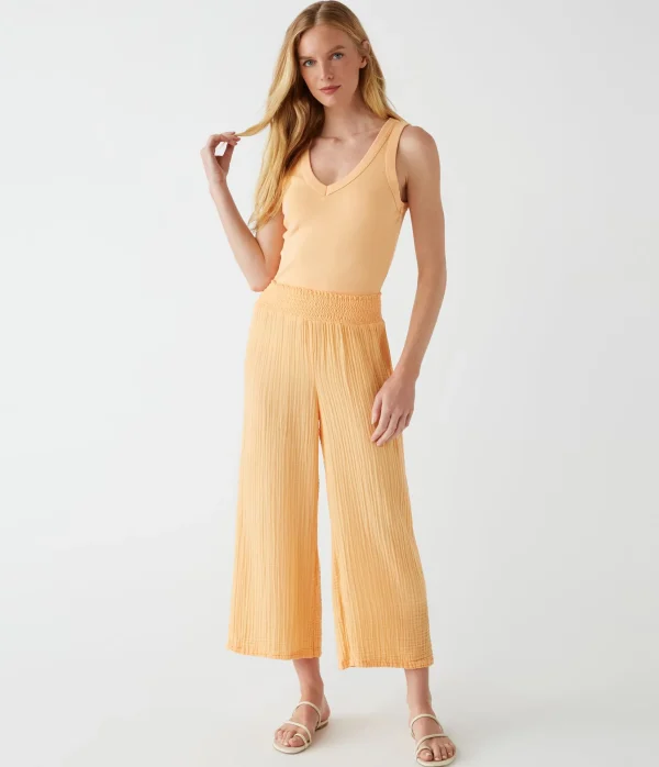Michael Stars Medina Cropped Gauze Pant- Pants, Shorts & Skirts